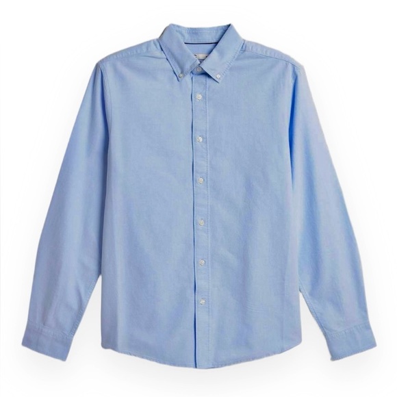 CUBUS of Norway Men's Blue Button Down Long Sleeve Shirt Sz L - Picture 2 of 10